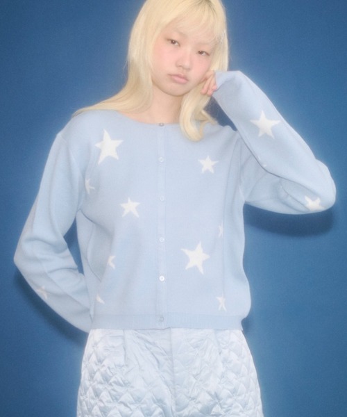 FEKETE（フェケテ） カーディガン dots ＆ stars cardigan / ドット
