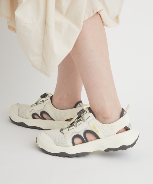 「Teva」 フラットサンダル 25cm アイボリー レディース_画像8