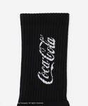 靴下 Coca-Cola Logo Socks...の詳細画像1