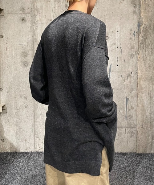 crepuscule（クレプスキュール） Vネックニット FREE ネイビー メンズ