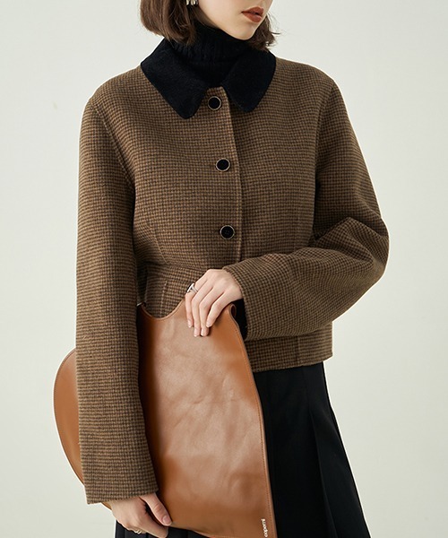 【中古】Fano Studios ボアジャケット ブラウン ショートコート Fano Studios」 ジャケット M ブラウン レディース : ZOZOTOWN Yahoo