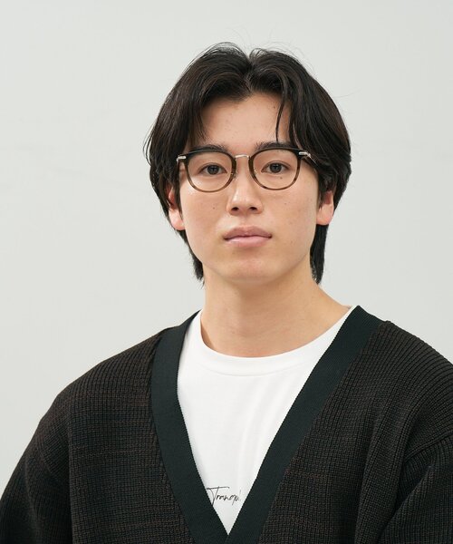 Zoff（ゾフ） 伊達メガネ メガネ 眼鏡 「水越みさと さんコラボ」Zoff