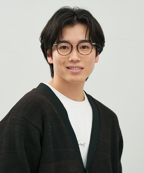 Zoff（ゾフ） 伊達メガネ メガネ 眼鏡 「水越みさと さんコラボ」Zoff