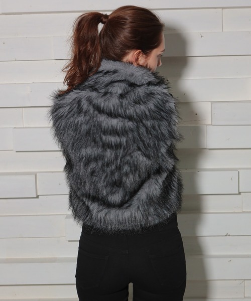 GLAMOROUS JANE（グラマラスジェーン） ベスト ジレ ダブルジップ