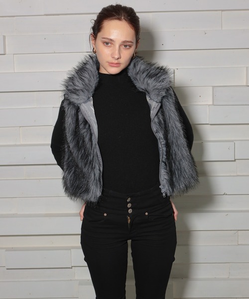 GLAMOROUS JANE（グラマラスジェーン） ベスト ジレ ダブルジップ