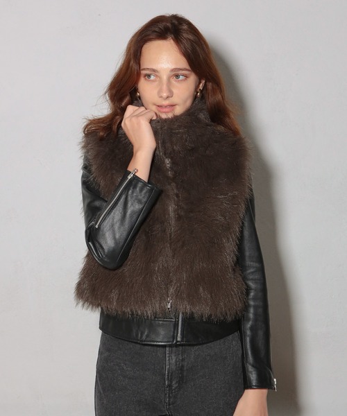 GLAMOROUS JANE（グラマラスジェーン） ベスト ジレ ダブルジップ