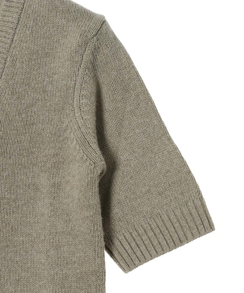 GANNI（ガニー） カーディガン GANNI Future Wool Mix Short Sleeve