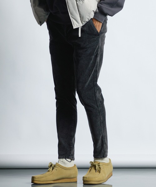 LANVIN en Bleu スラックス ストレッチコーデュロイ スキニーパンツ