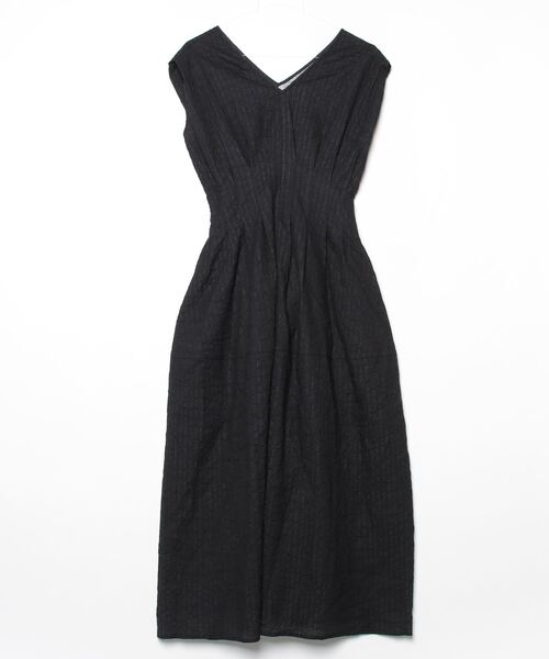 ELENDEEK（エレンディーク） ノースリーブワンピース 02 ブラック