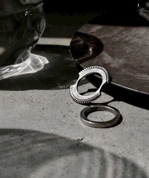 Soierie（ソワリー） 指輪 リング ツイスト フープ リング (2Set