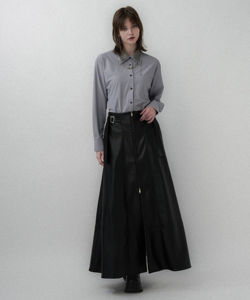 HARE（ハレ） スカート ハイショクステッチフレアスカート(HARE