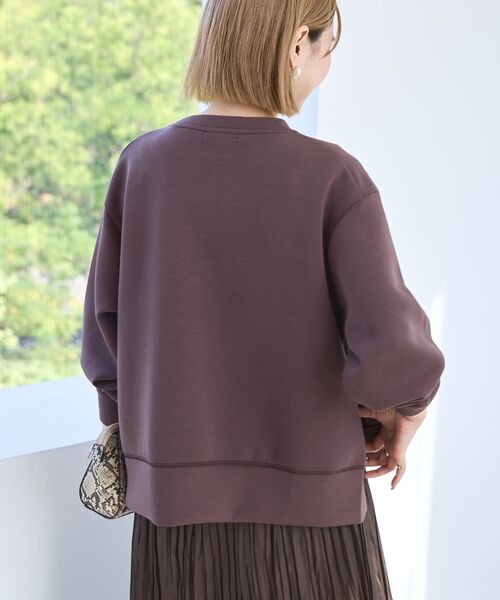 【チャコールグレー】サイドスリットフォルム裏毛プルオーバー COZY裏毛プルオーバー | ジョンブル公式通販/JOHNBULL ONLINE STORE