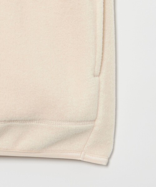 conte tシャツ 「conte」フリース ジップ プルオーバー レディース