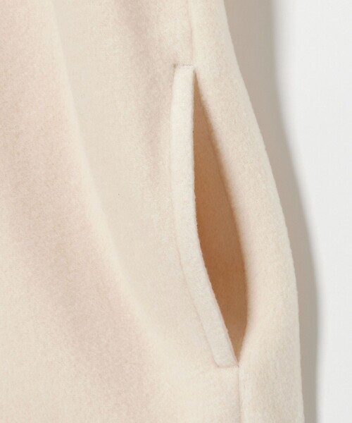 conte tシャツ 「conte」フリース ジップ プルオーバー レディース