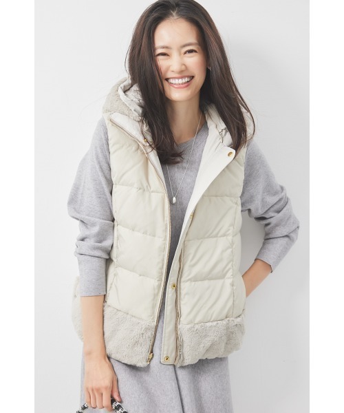 「M.deux」 ニットワンピース MEDIUM グレー レディース_画像3