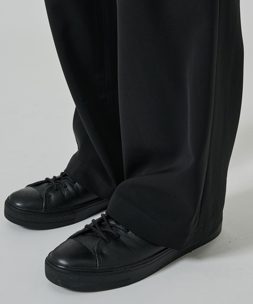 エヌハリウッド　スラックス　2025　新品　36 ブラック SLIM STRAIGHT SLACKS N.HOOLYWOOD COMPILE│N-HOOLYWOOD.COM