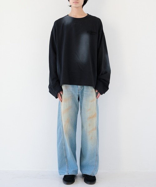 CPG トレーナー スウェット 「CPG」別注 CPG LOGO FADE SWEAT CREW 