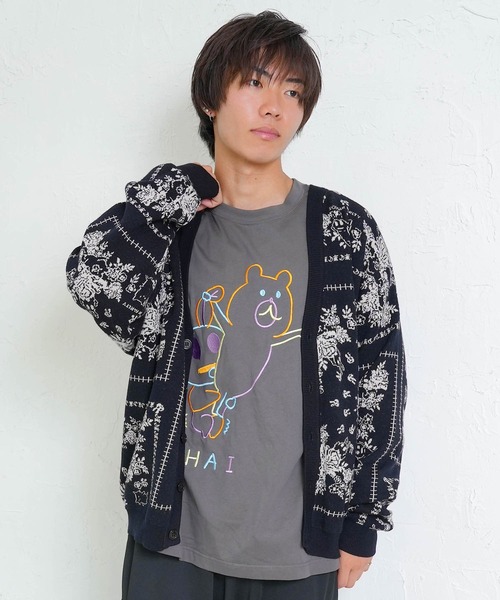 ScoLar Parity（スカラーパリティ） カーディガン 353123：バンダナ柄