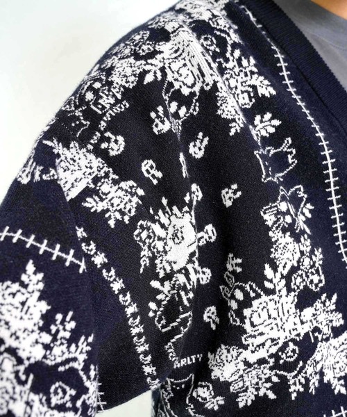 ScoLar Parity（スカラーパリティ） カーディガン 353123：バンダナ柄