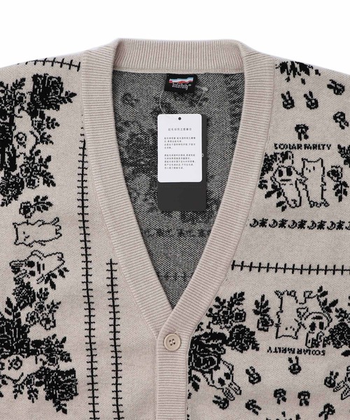 ScoLar Parity（スカラーパリティ） カーディガン 353123：バンダナ柄