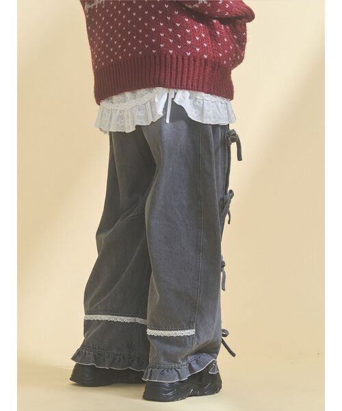 merry jenny（メリージェニー） ジーンズ デニム デニムパンツ バレル