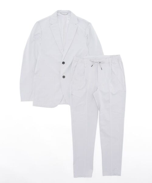 「ABAHOUSE GRAY」 セットアップ 50 ライトグレー メンズ_画像2