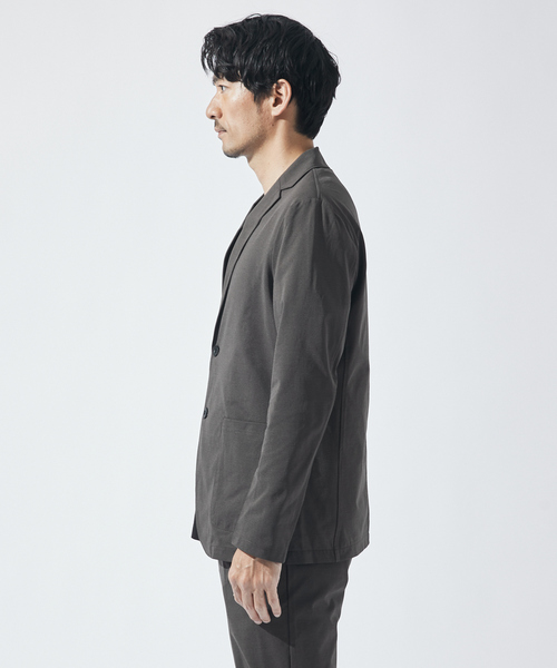 「ABAHOUSE GRAY」 セットアップ 50 ライトグレー メンズ_画像4