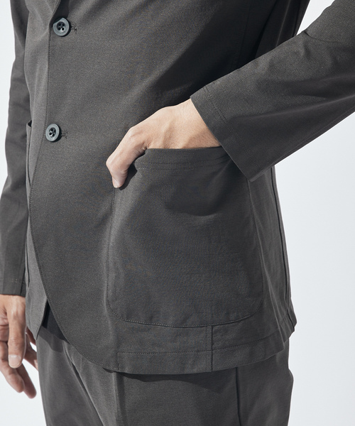 「ABAHOUSE GRAY」 セットアップ 50 ライトグレー メンズ_画像8