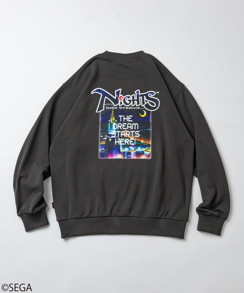 トレーナー スウェット 別注 NiGHTS/ナイツ/クルーネックスウェット