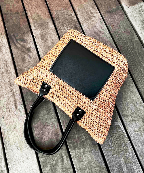 「MAISON BREEZE」 トートバッグ FREE ブラック レディース_画像8