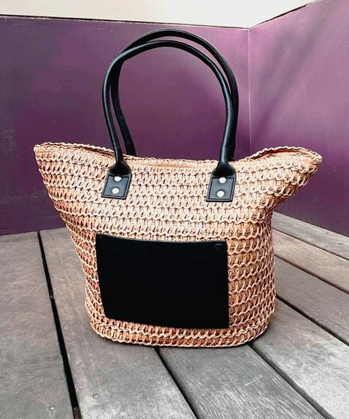 「MAISON BREEZE」 トートバッグ FREE ブラック レディース_画像9