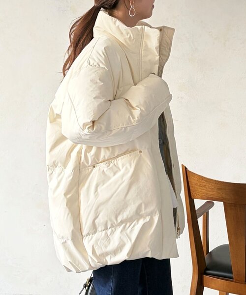 こたぅーえ Chez toi（シェトワ） ダウンコート ダウンジャケット ボリューム