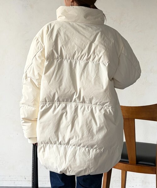 Chez toi（シェトワ） コート アウター ボリュームネックミドルダウン