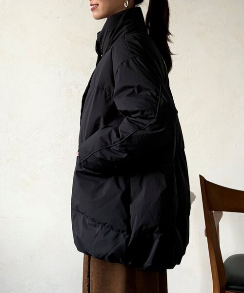 Chez toi（シェトワ） コート アウター ボリュームネックミドルダウン