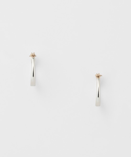 agete（アガット） ピアス（両耳用） FREE シルバー系その他