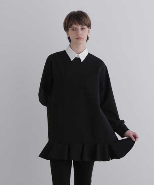 LE PHIL(ル フィル) ブラウス シャツ 襟付きフリルブラウス LE PHIL(ル フィル) ブラウス シャツ 襟付きフリルブラウス