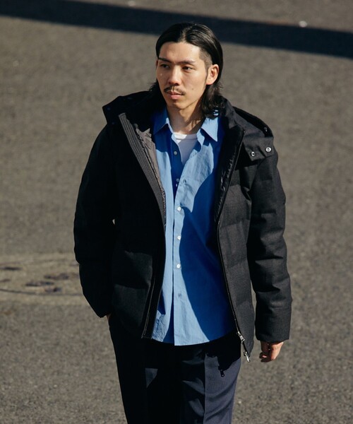 SHIPS（シップス） ダウンジャケット LARGE ネイビー メンズ