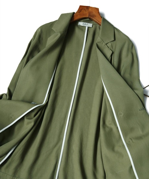 「SMILE ORCHID」 テーラードジャケット M アイボリー レディース_画像2