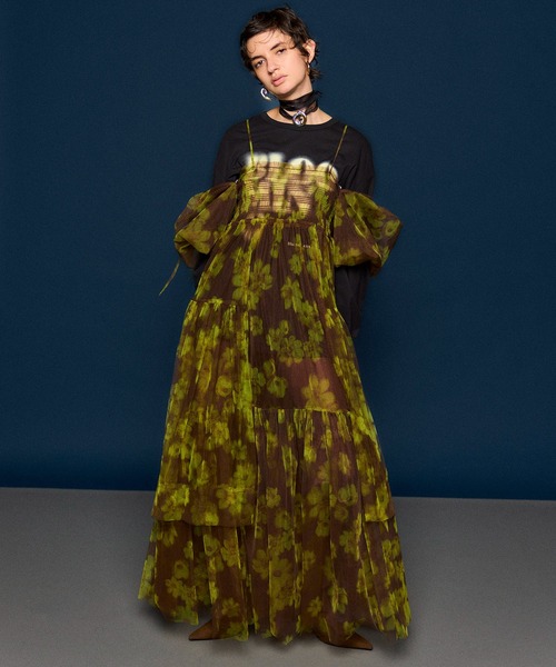 MAISON SPECIAL（メゾンスペシャル） ワンピース 2-way tulle Volume