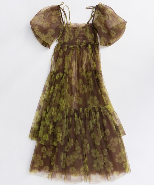 MAISON SPECIAL（メゾンスペシャル） ワンピース 2-way tulle Volume