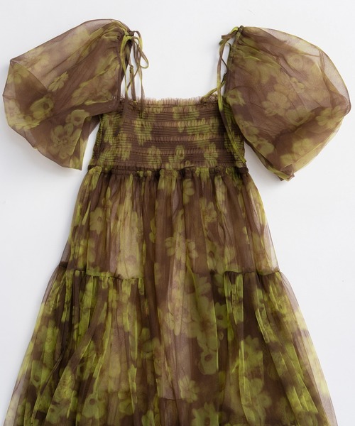 MAISON SPECIAL（メゾンスペシャル） ワンピース 2-way tulle Volume