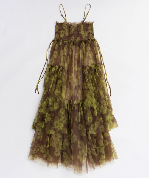 MAISON SPECIAL（メゾンスペシャル） ワンピース 2-way tulle Volume