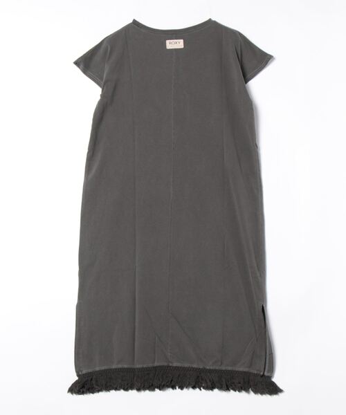 「ROXY」 半袖ワンピース MEDIUM ナチュラル レディース_画像2