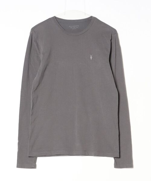 ALLSAINTS（オールセインツ） 長袖Tシャツ X-SMALL グレー メンズ