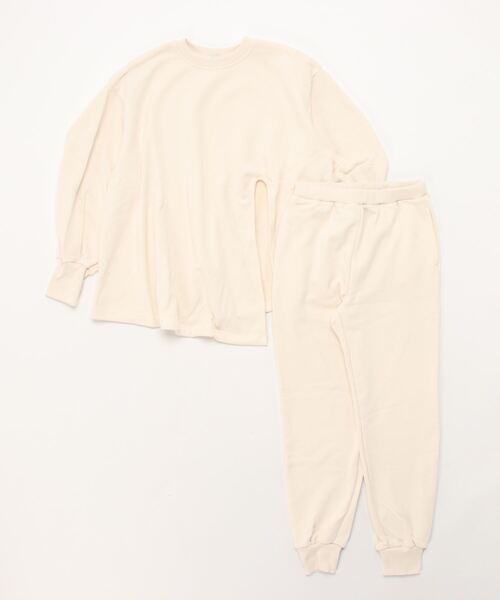 「CLANE」 セットアップジャージ 1 グレー レディース_画像2