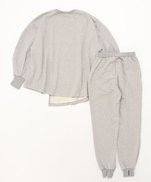 「CLANE」 セットアップジャージ 1 グレー レディース_画像3