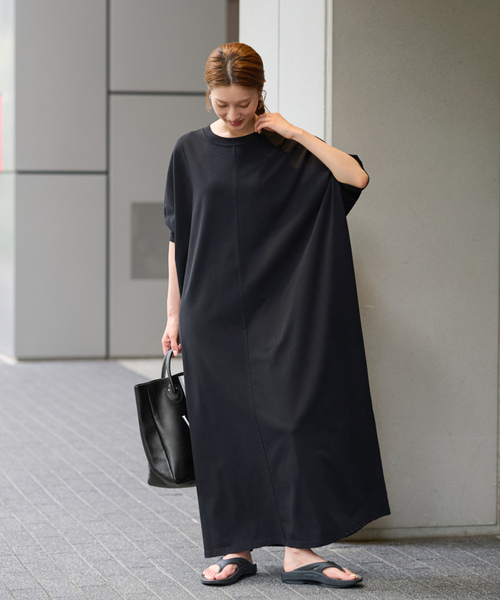 FRAMeWORK（フレームワーク） Tシャツワンピース 38 ベージュ