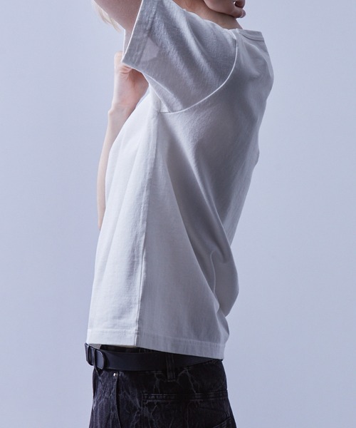「Loose/ルース」 半袖Tシャツ S ブラック メンズ_画像4