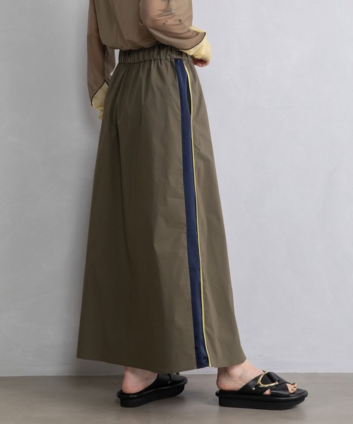 「MARECHAL TERRE」 ロングスカート MEDIUM ブラック レディース_画像2