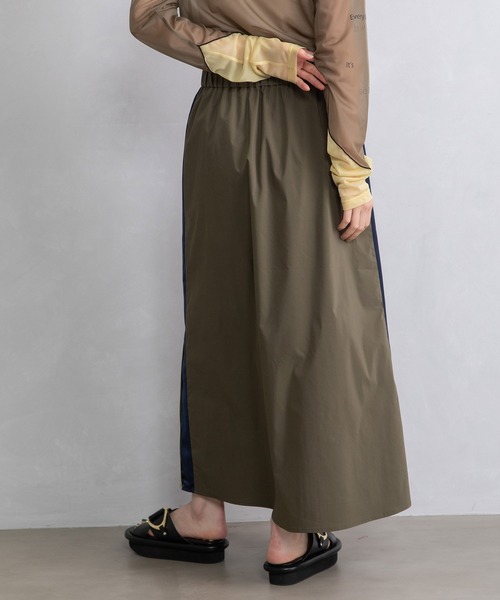 「MARECHAL TERRE」 ロングスカート MEDIUM ブラック レディース_画像3